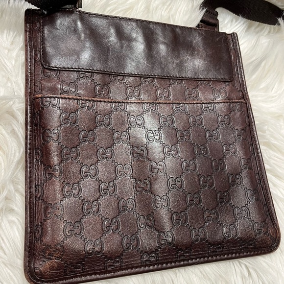 Gucci Bags Vintage Gucci Crossbody Messenger Bag Poshmark